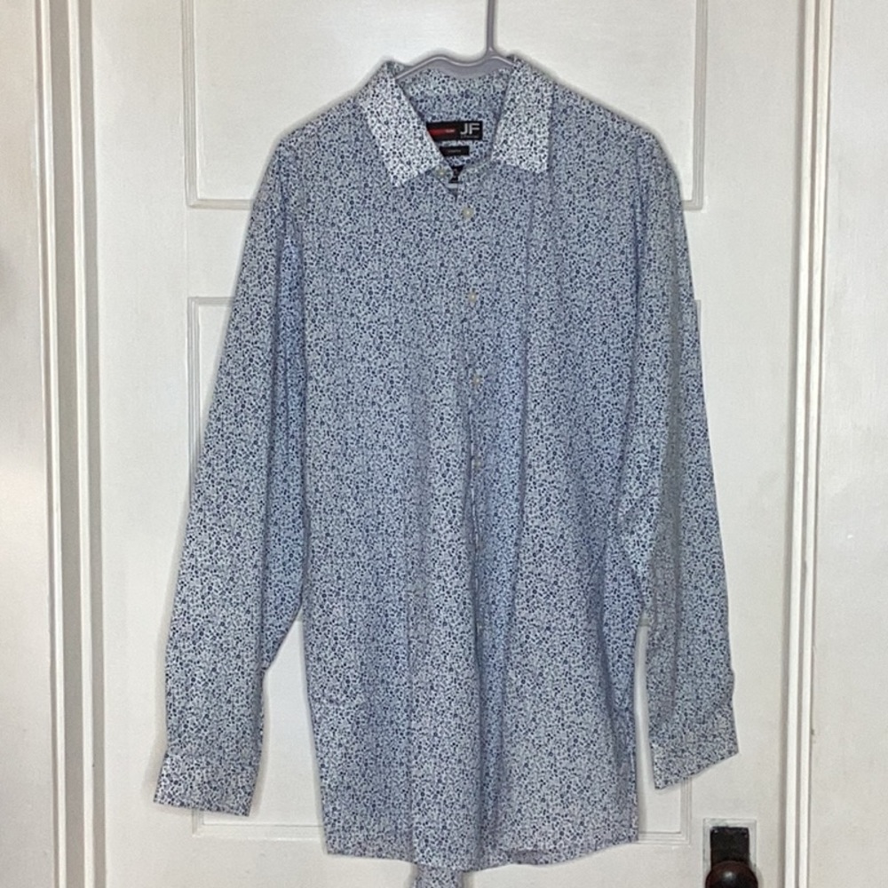 J. Ferrar Slim Stretch Men’s Dress shirt XL 17-171/2 34-35